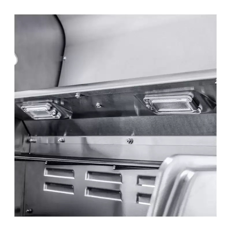 Bucatarie exterioara modulara char-broil ultimate 3200 140906 tru-infrared gratar pe gaz 3 arzatoare inox non-magnetic