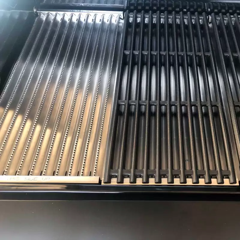 Gratar pe gaz din inox char-broil professional core b 3, grile din fonta, tru-infrared 140915