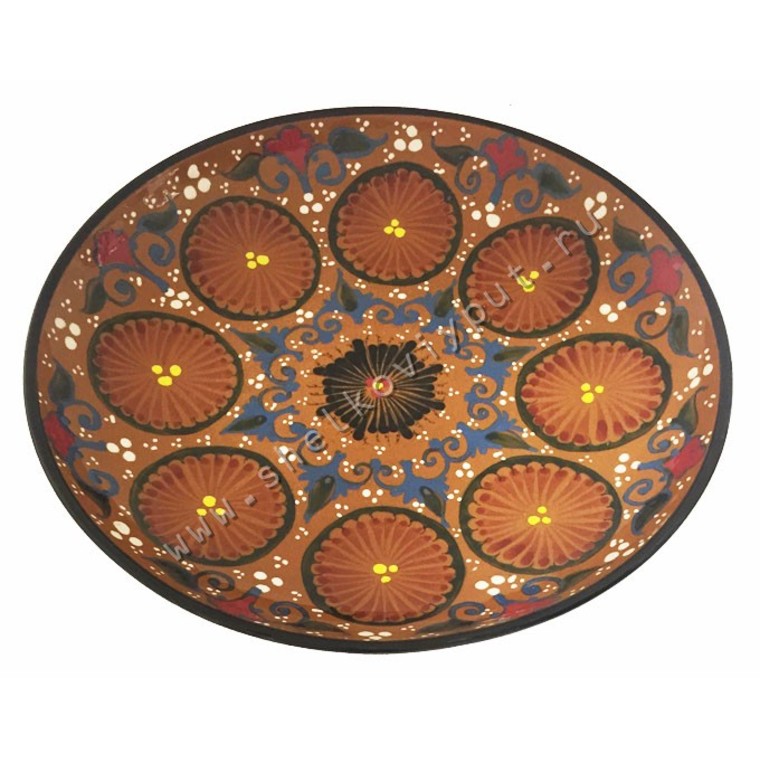 Plat “han-lyagan” 32 cm, brown