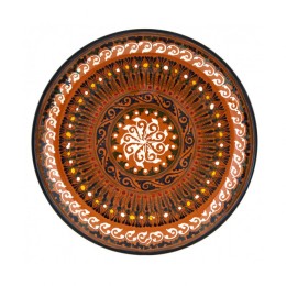 Plat “han-lyagan” 38 cm, brown