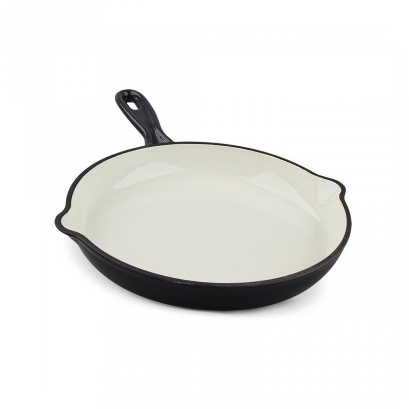 Enameled cast iron frying pan, gray 26cm, Xanten