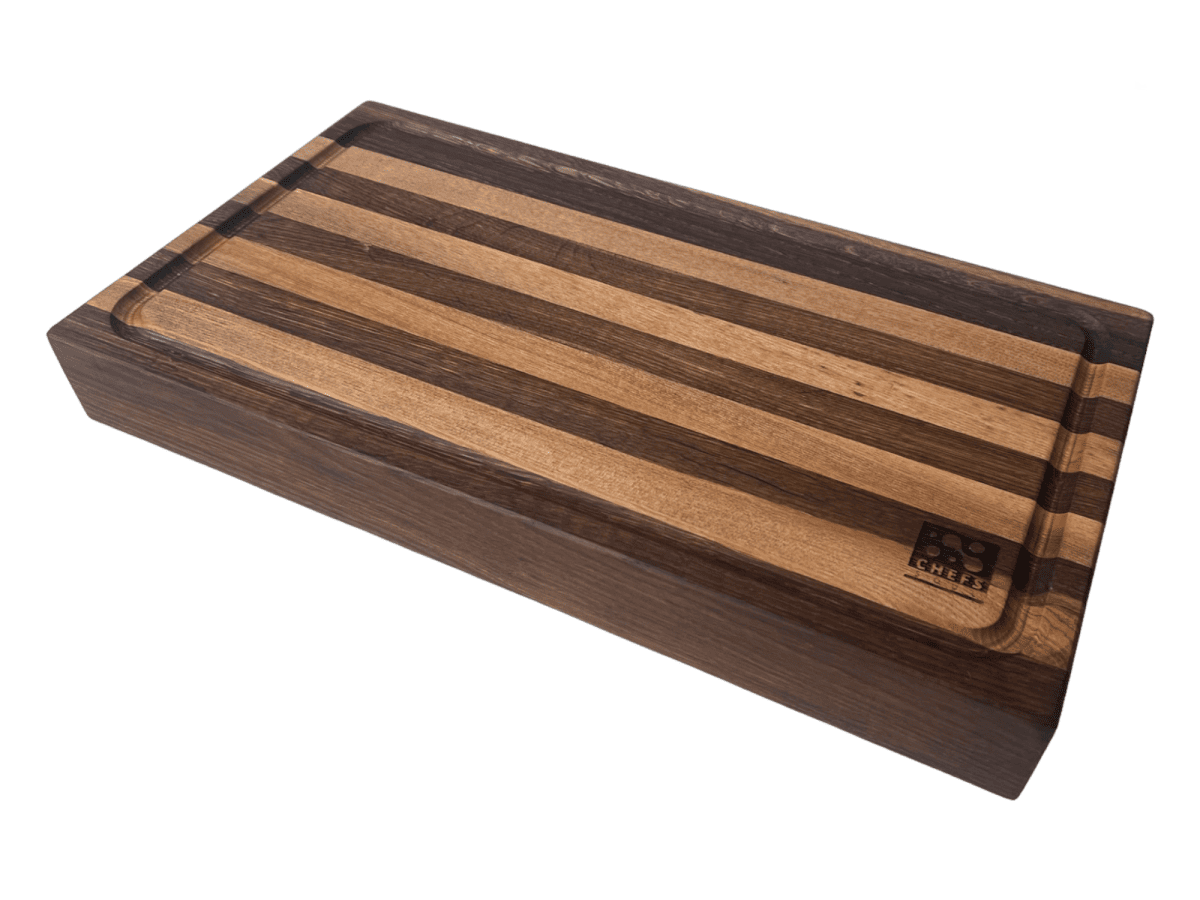 Разделочная доска Chefs Soul Oaknut из дуба, с ручками, 46x25x4 см