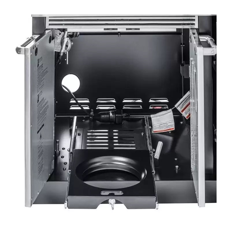 Bucatarie exterioara modulara char-broil ultimate 3200 140906 tru-infrared gratar pe gaz 3 arzatoare inox non-magnetic