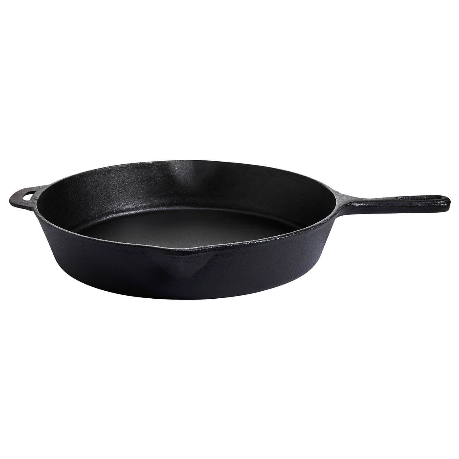 Cast iron pan with short handle and handle ø 30 cm