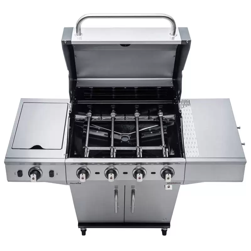 Gratar pe gaz din inox char-broil performance pro s 4, grile din fonta, tru-infrared 468504422