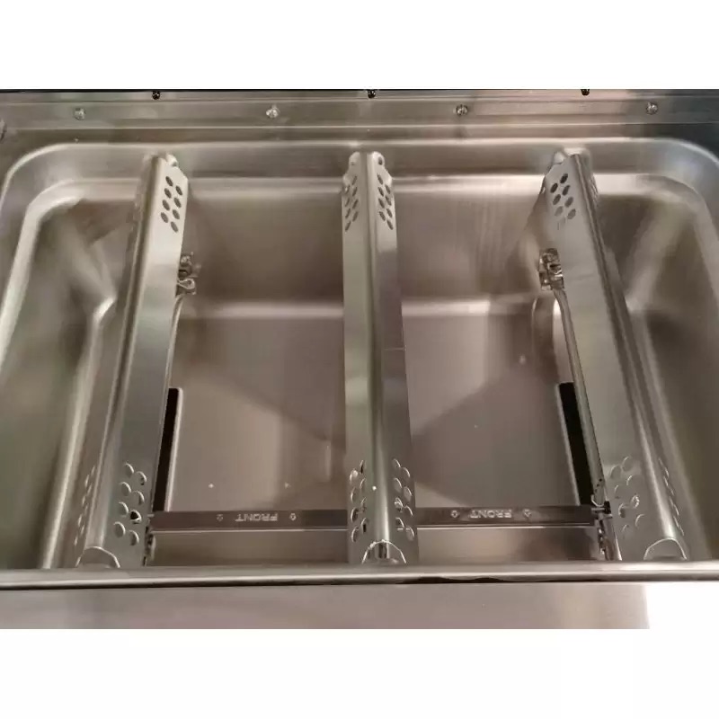 Bucatarie exterioara modulara char-broil ultimate 3200 140906 tru-infrared gratar pe gaz 3 arzatoare inox non-magnetic