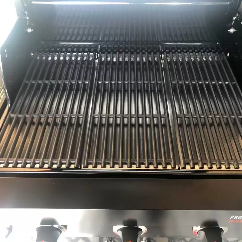 Gratar pe gaz din inox char-broil professional core b 3, grile din fonta, tru-infrared 140915