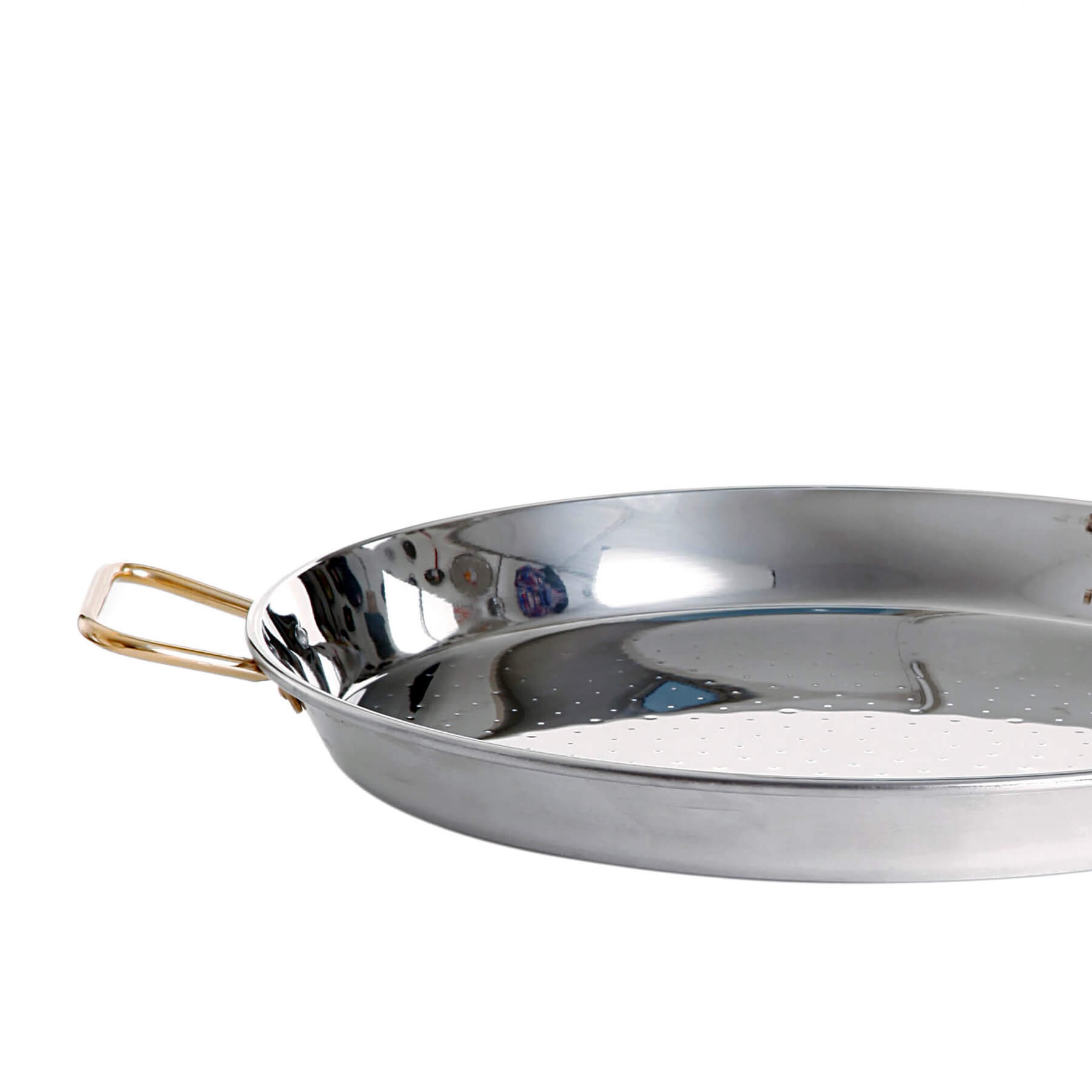 Stainless steel paella pan ø 70 cm