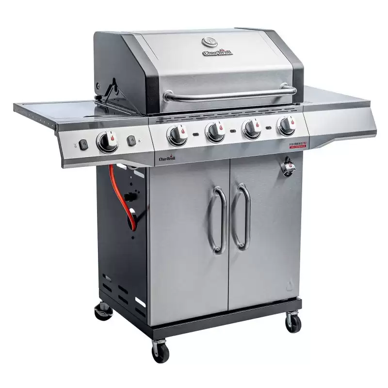 Gratar pe gaz din inox char-broil performance pro s 4, grile din fonta, tru-infrared 468504422