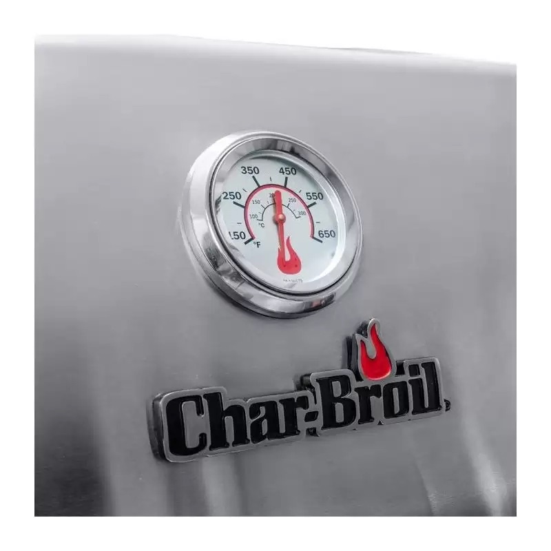 Bucatarie exterioara modulara char-broil ultimate 3200 140906 tru-infrared gratar pe gaz 3 arzatoare inox non-magnetic