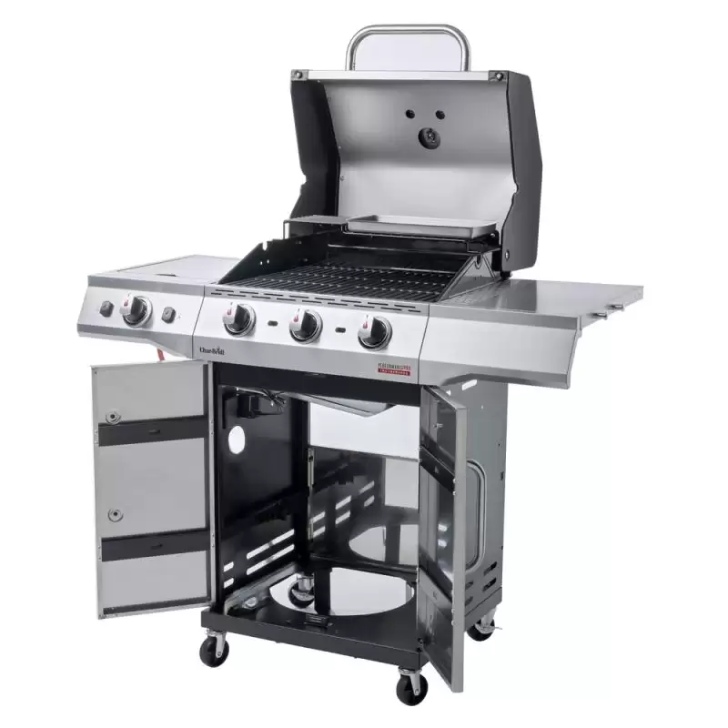 Gratar pe gaz din inox char-broil performance pro s 4, grile din fonta, tru-infrared 468504422